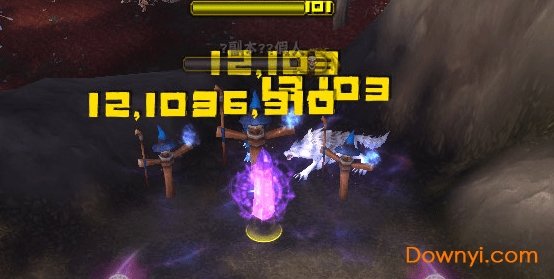 魔兽伤害好看数字字体