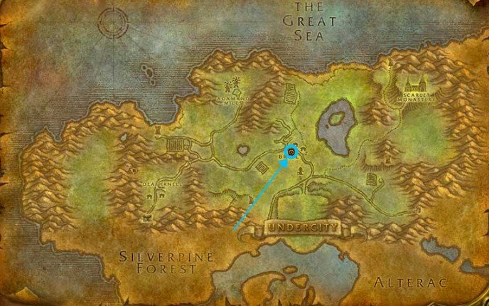 《魔兽世界》怀旧服给银松森林送信任务攻略